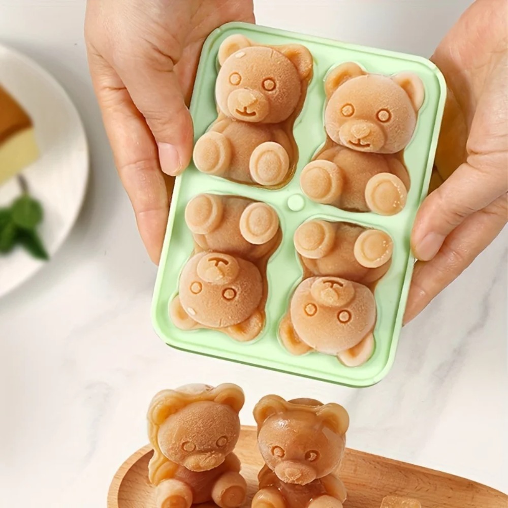 Baby Products Cream - Bär Ice Pop Formen Cartoon Formen