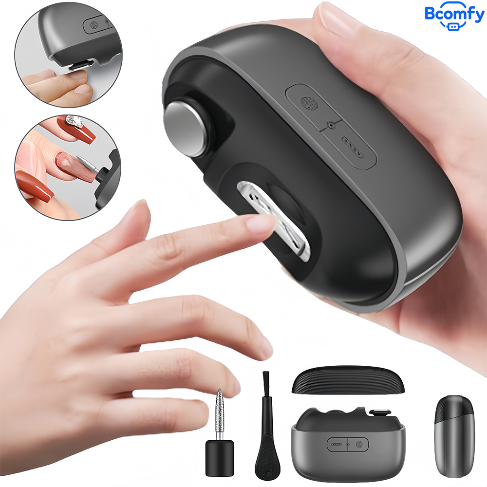 Baby Nail Trimmer Electric - Elektrischer Nagelknipser mit Licht, Automatischer Nagelschneider,