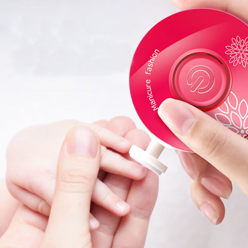 Baby Nail Trimmer Electric - Elektrischer Nagelknipser, elektrischer Baby-Nagelschneider, Nagelpolierer für