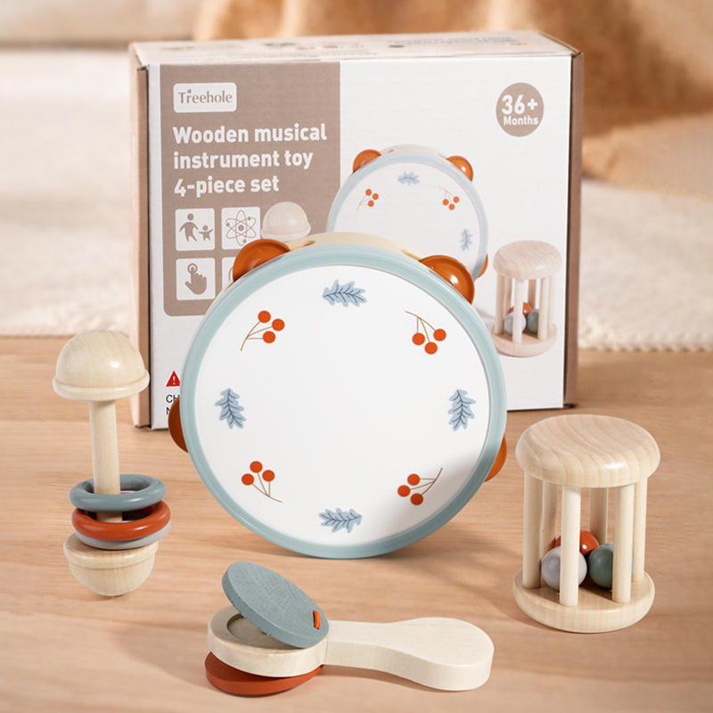 Baby Rattle Toy Set - Handklatsch-Rassel für Kinder im Alter von