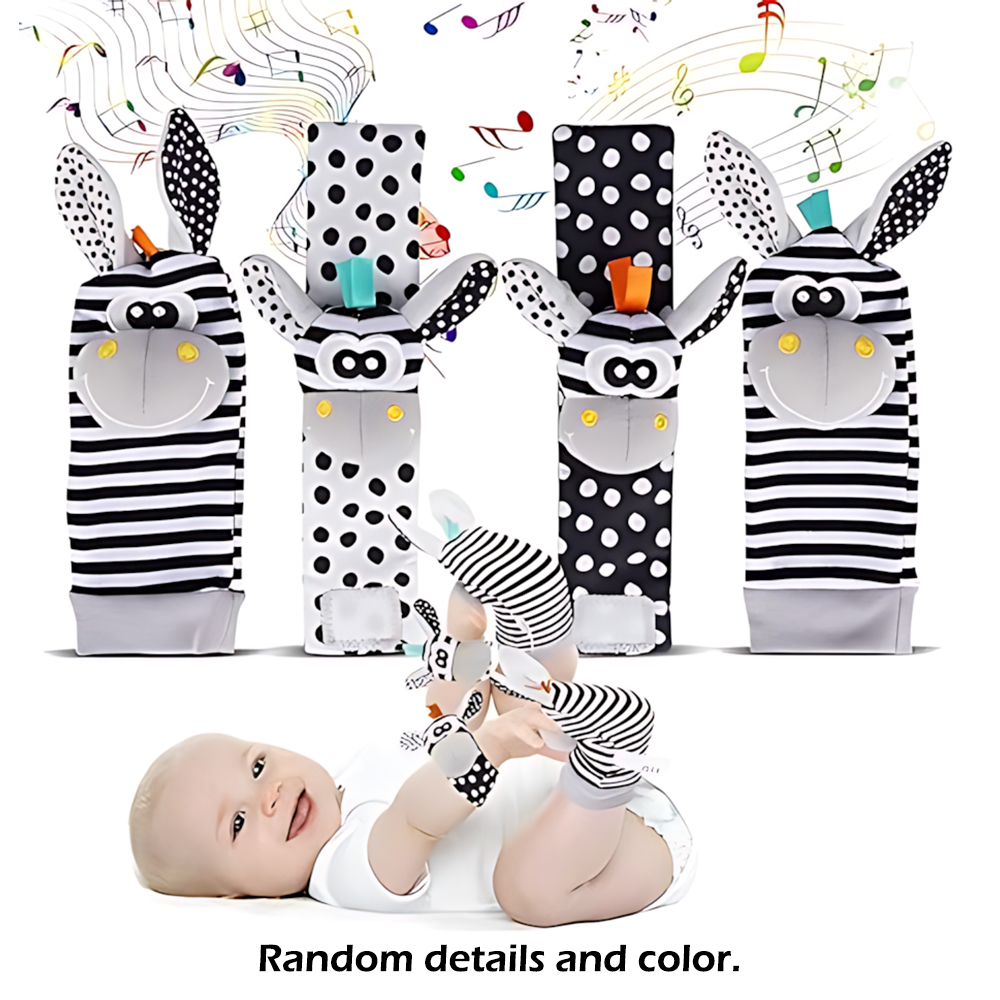 Baby Products Game - 4 teile/satz Baby, Kleinkind Handgelenk Rassel
