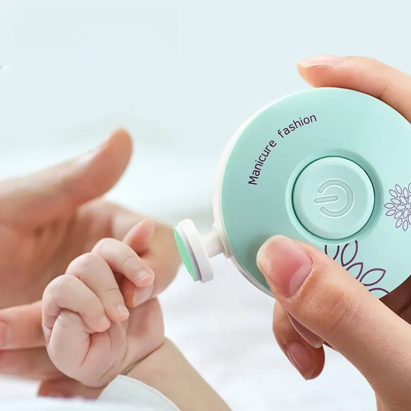 Baby Nail Trimmer Electric - Elektrischer Baby-Nageltrimmer, Nagelpolierer, Babypflege-Set, Maniküre-Set, einfach