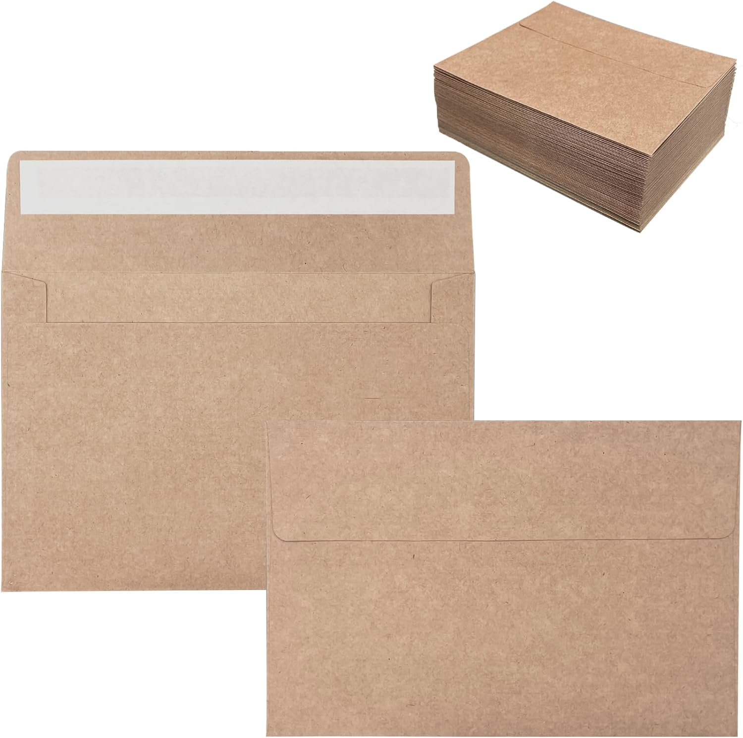 Baby Products Photos - 100er Pack 4x6 Kraftpapier-Umschläge für Einladungen