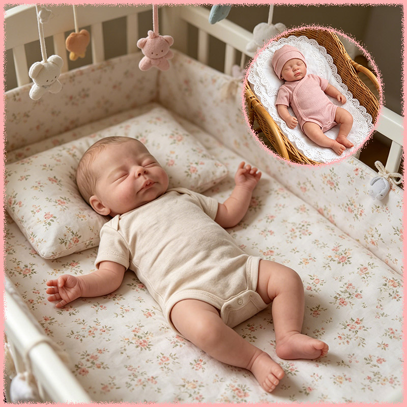 Baby Products Hair - Lebensechte Reborn-Puppe Christopher/Esenia, 18 Zoll, handbemalte