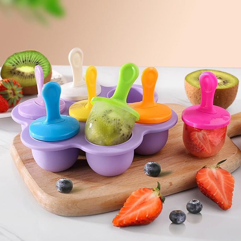 Baby Products Cream - 1pc 7 Löcher DIY Eis Pops