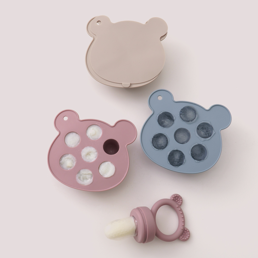Farbe Kinder 2PC Silikon Baby  – Baby Products Cream Bewertung und Preis