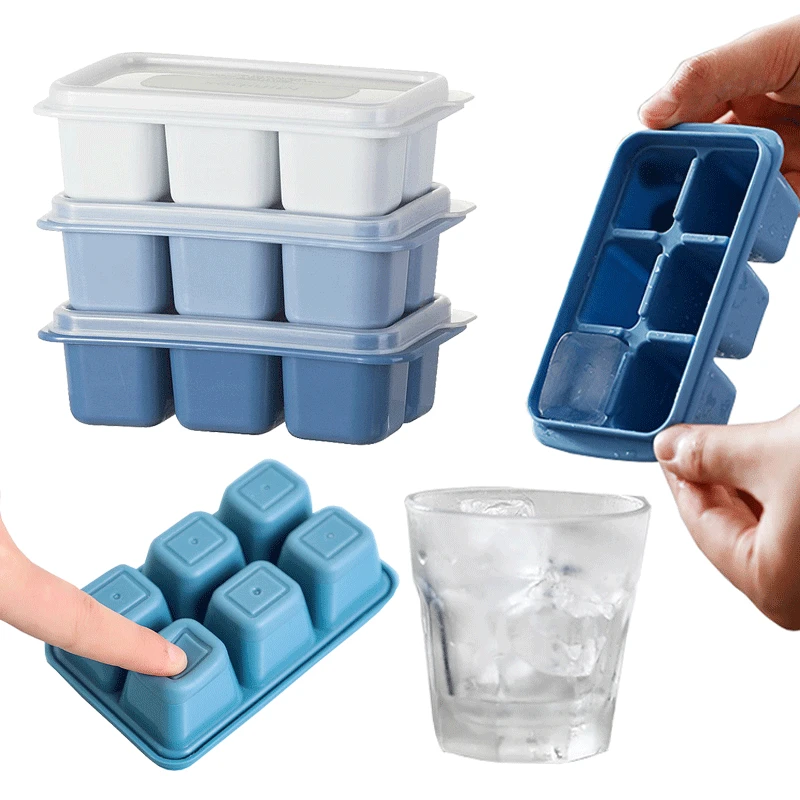 Silikon-Eiswürfel schalen mit  – Baby Products Cream Bewertung und Preis