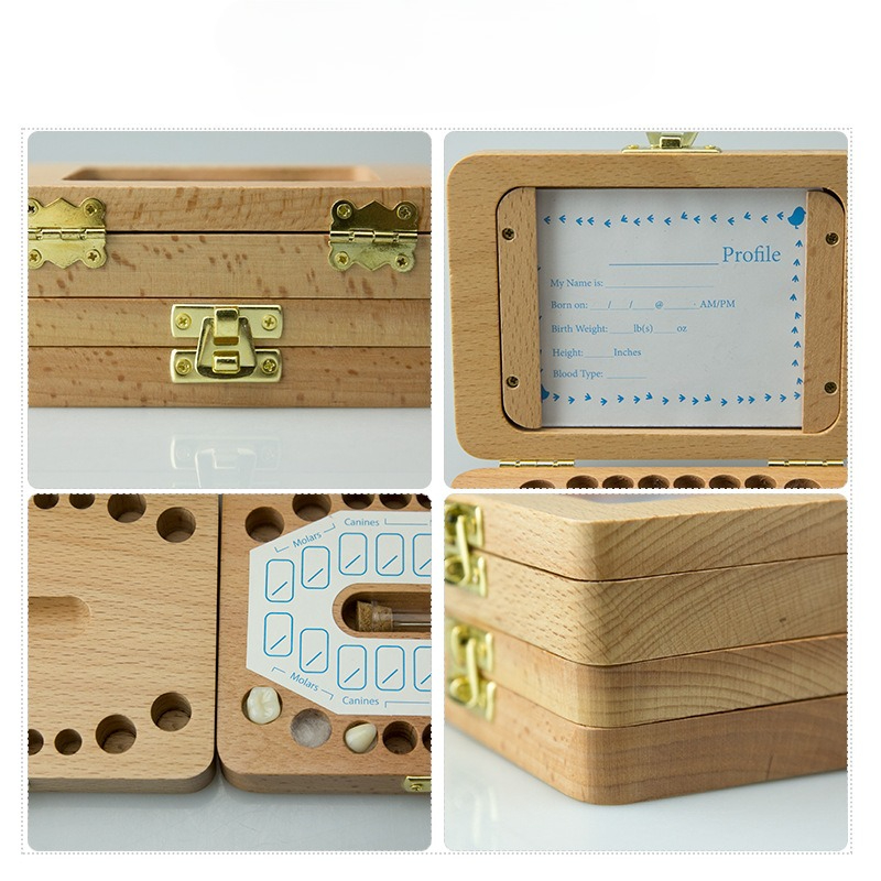 Holz Fotorahmen Baby Zahn Boxe – Baby Products Photos Bewertung und Preis