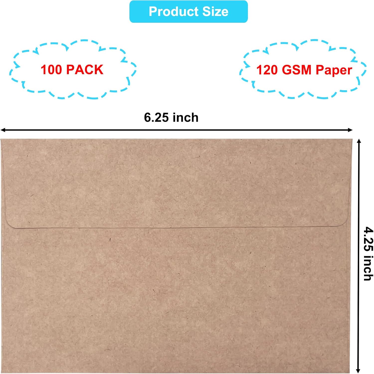 100er Pack 4x6 Kraftpapier-Ums – Baby Products Photos Bewertung und Preis