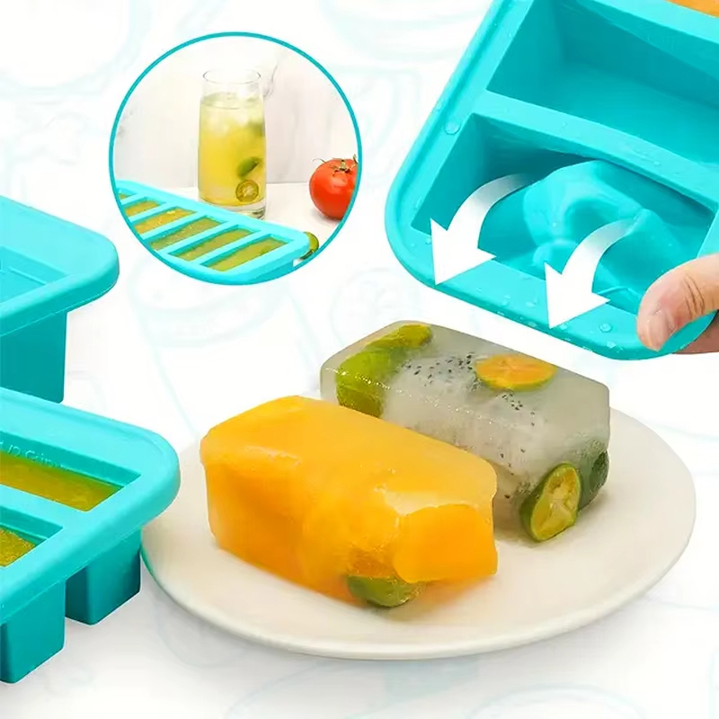 2/4/6-Fach Silikon-Eiswürfelfo – Baby Products Cream Bewertung und Preis
