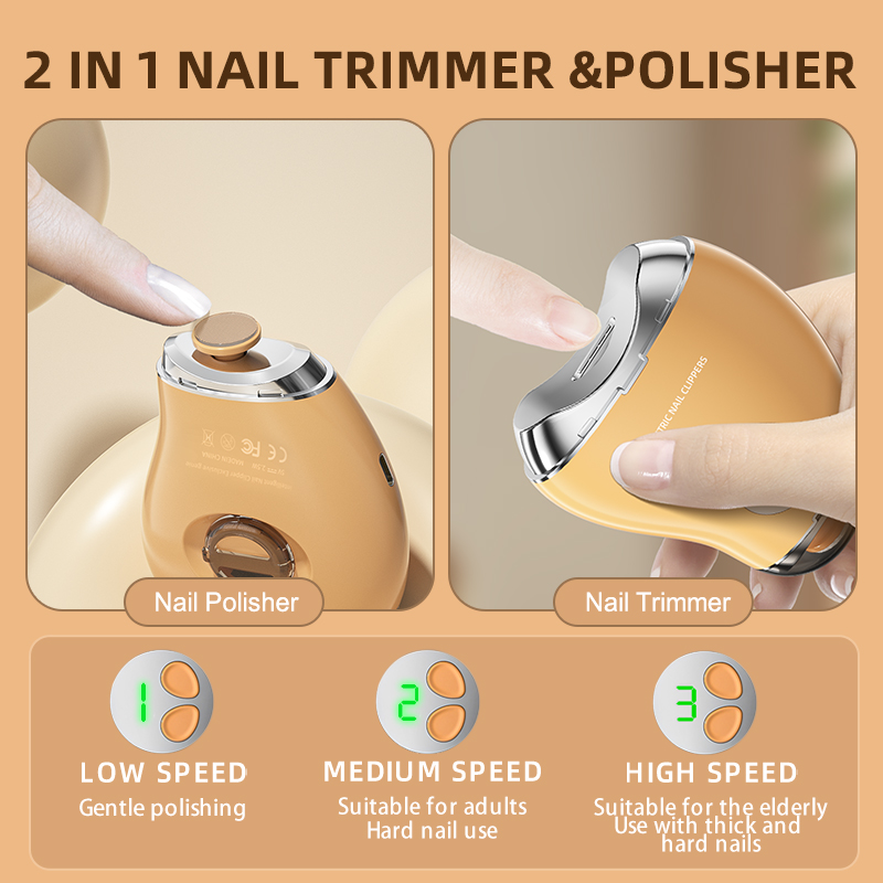 2-in-1 Automatischer Nagelknip – Baby Nail Trimmer Electric Bewertung und Preis