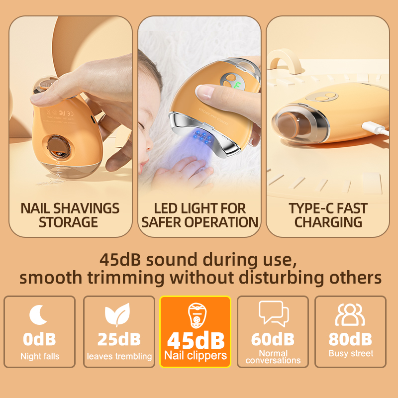 2-in-1 Automatischer Nagelknip – Baby Nail Trimmer Electric Bewertung und Preis